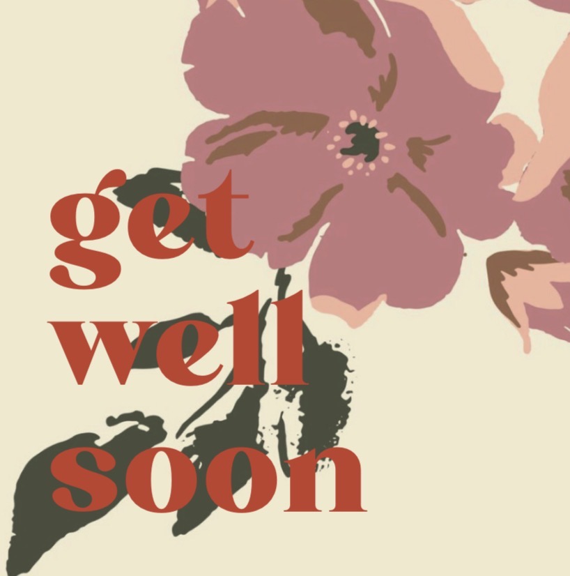 Get well soon les fleurs