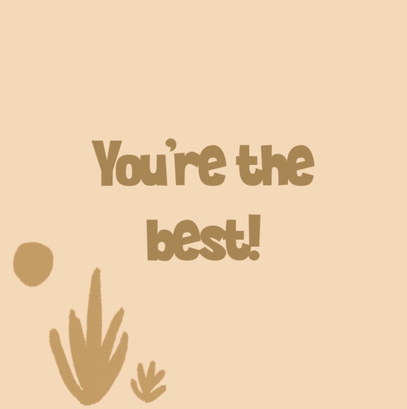 You're the best cactus