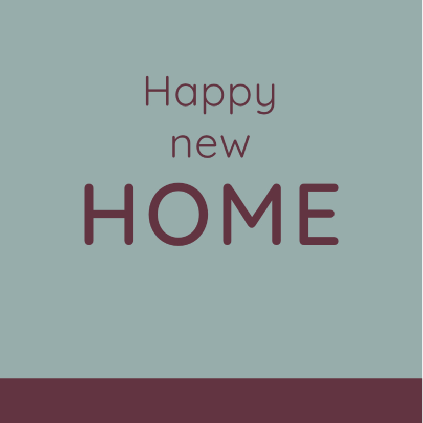 Happy new home soft skies