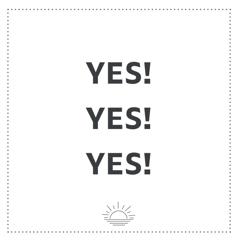 Yes!